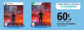 E.Leclerc STAR WARS JEDI SURVIVOR offre