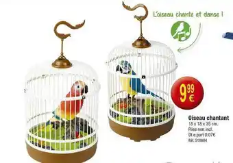 Kandy Oiseau Chantant offre