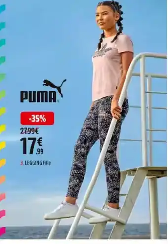 Intersport LEGGING Fille offre