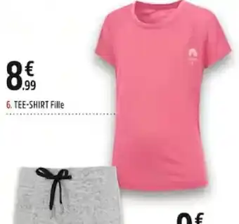 Intersport TEE-SHIRT Fille offre