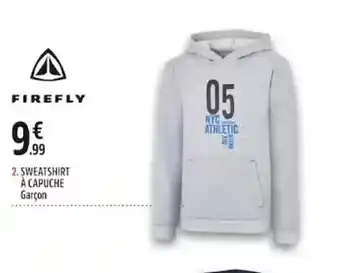 Intersport FIREFLY SWEATSHIRT À CAPUCHE Garçon offre