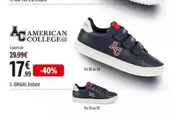 Intersport ORIGAL Enfant offre