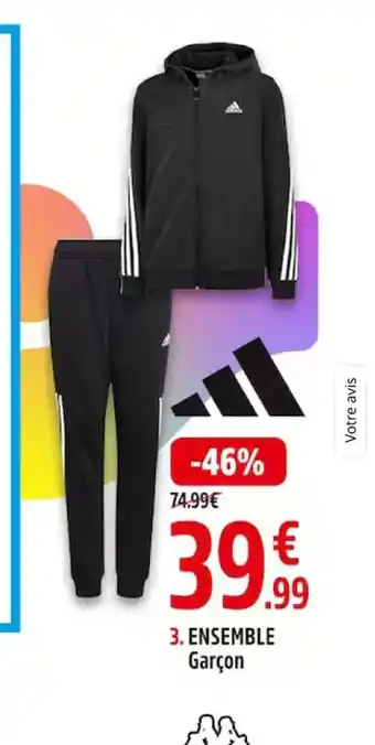 Intersport ENSEMBLE Garçon offre