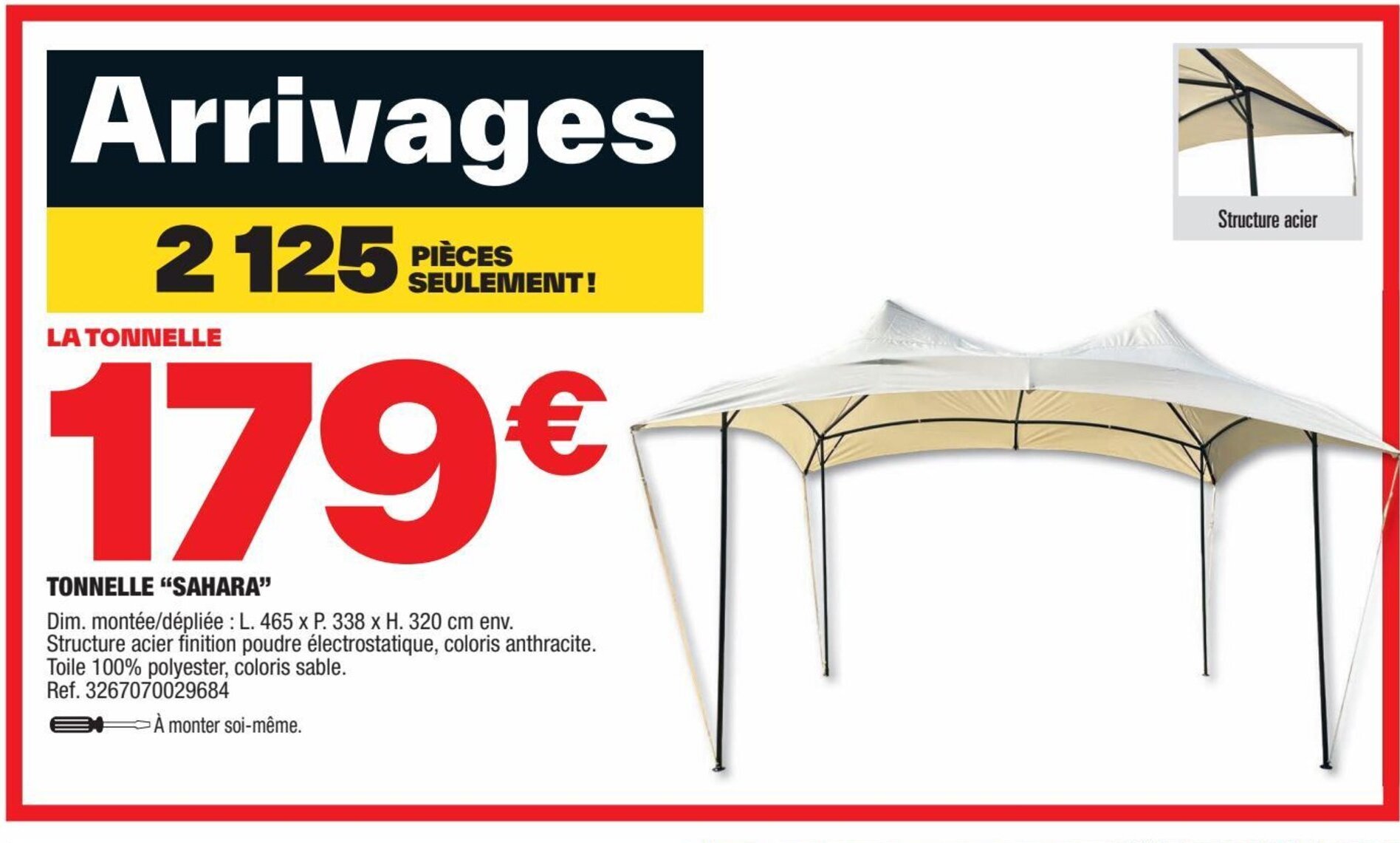 Top 79+ imagen toile pour tonnelle 4x3 brico depot fr.thptnganamst.edu.vn