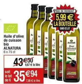 Cora x Carrefour Huile d'olive offre