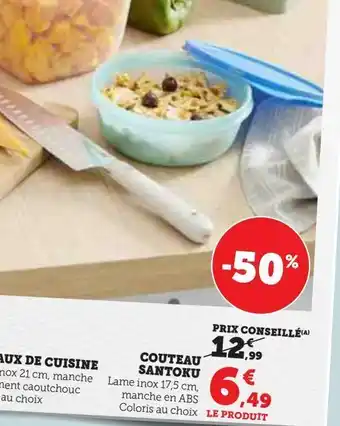 Couteau santoku