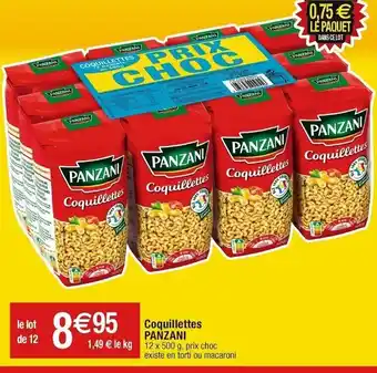 Cora x Carrefour PANZANI Coquillettes offre