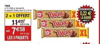 Cora x Carrefour TWIX offre