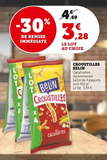 Super U Belin croustilles offre