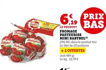 Babybel fromage pasteurise mini
