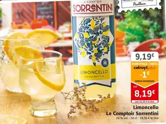 Colruyt Sorrentini limoncello le comptoir offre