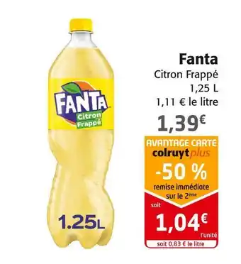 Colruyt Fanta fanta offre
