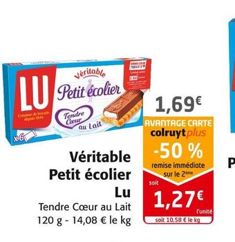 Colruyt Lu véritable petit écolier offre