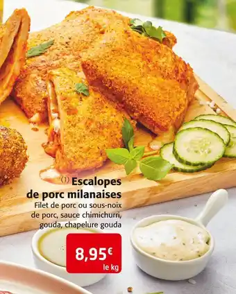 Colruyt Escalopes de porc milanaises offre