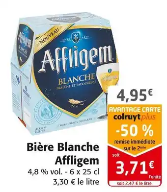 Colruyt Affligem bière blanche offre