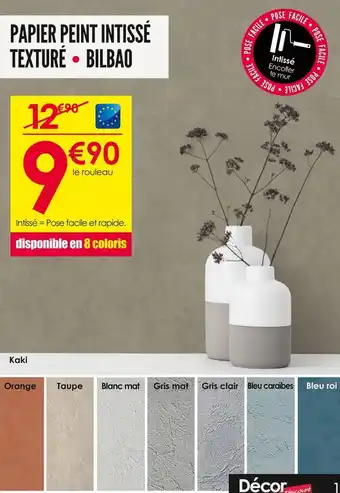 Décor Discount Papier peint intissé texturé • bilbao offre