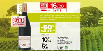 Le rocher de mon grand-père bourgueil
