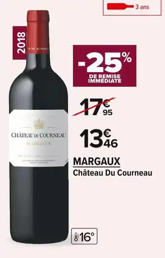 Carrefour Market Château du courneau margaux offre