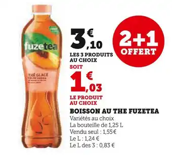 U Express Fuzetea boisson au the offre
