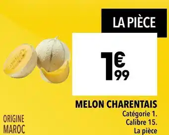 Supeco Melon charentais offre