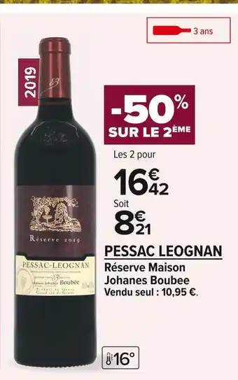 Carrefour Market Maison johanes boubee pessac leognan offre