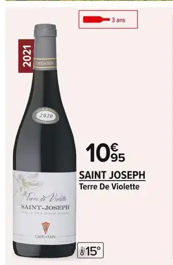 Carrefour Market Terre de violette saint joseph offre