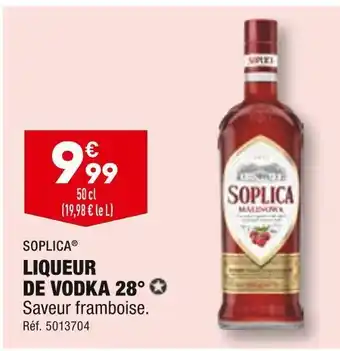 ALDI Soplica liqueur de vodka 28° offre
