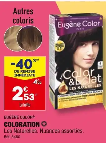 ALDI Eugène color coloration offre