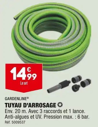 ALDI Gardenline tuyau d’arrosage offre