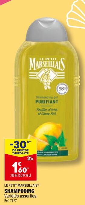 Le petit marseillais shampooing