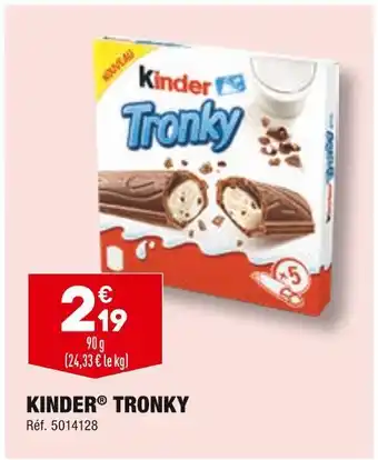ALDI Ferrero kinder® tronky offre