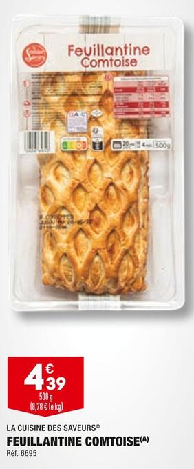 ALDI La cuisine des saveurs feuillantine comtoise offre