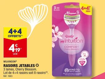 ALDI Wilkinson rasoirs jetables offre