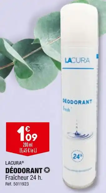 ALDI Lacura déodorant offre