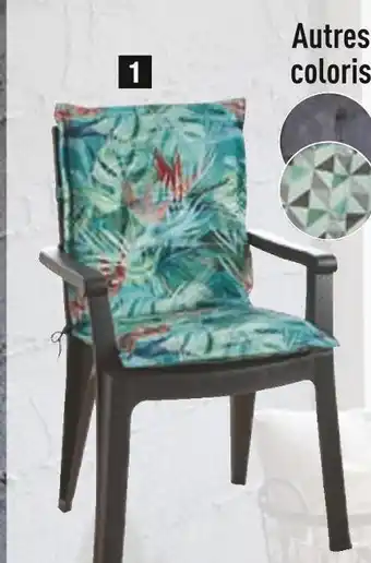 ALDI Belavi coussin pour chaise de jardin offre