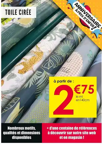 Décor Discount Toile cirée offre