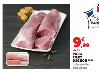 Porc filet mignon