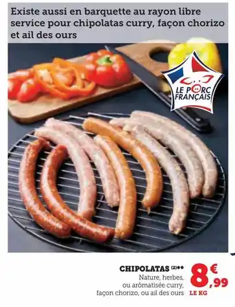 Hyper U Chipolatas offre