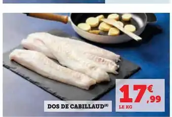 Hyper U Dos de cabillaud offre