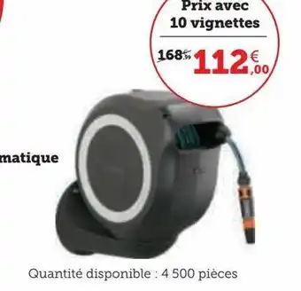 Hyper U Devidoir automatique mural 20m offre