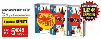 Cora x Carrefour Chocolats mikado offre