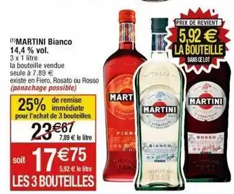 Cora x Carrefour Liqueur martini offre