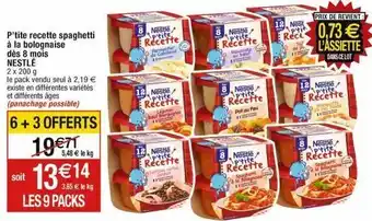 Cora x Carrefour Petit déjeuner nestlé offre