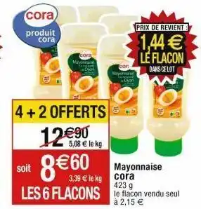 Cora x Carrefour Mayonnaise cora offre