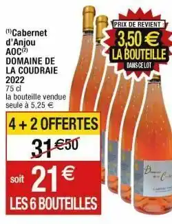Cora x Carrefour Vin rosé offre