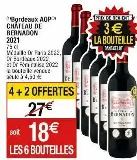 Cora x Carrefour Vin rouge offre