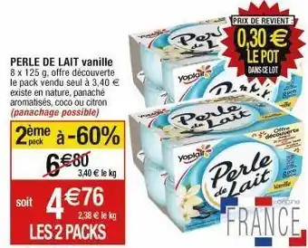 Cora x Carrefour Yaourt yoplait offre