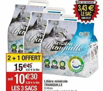 Cora x Carrefour Litière offre