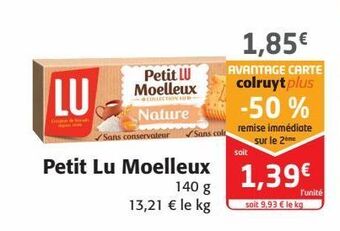 Colruyt Petit lu moelleux offre