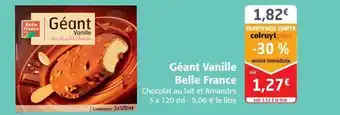 Colruyt Géant vanille belle france offre